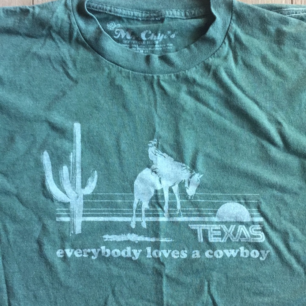 Texas T-shirt by Mr. Chip’s Off The Old Block